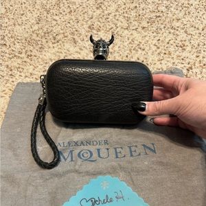 Alexander McQueen Viking clutch